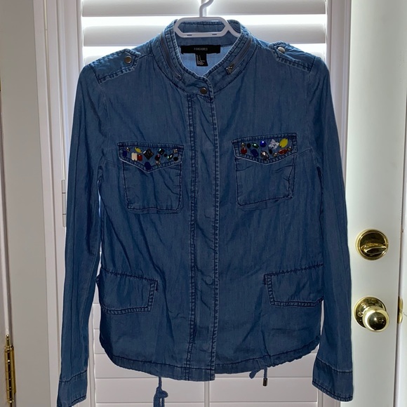 Denim/chambray jacket - Picture 1 of 5